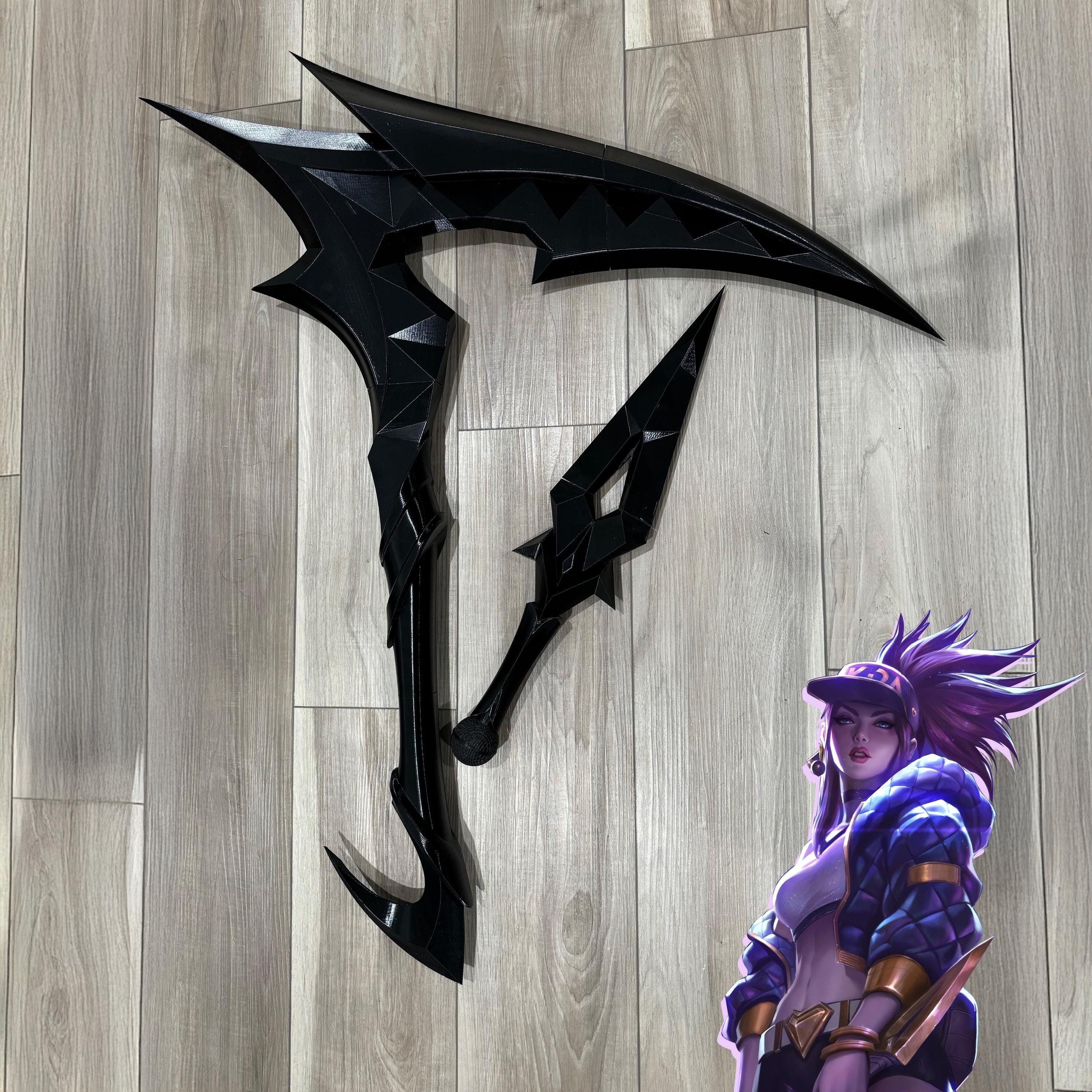 KDA Akali Kama DIY Prop Kit League of Legends Cosplay - Etsy Israel