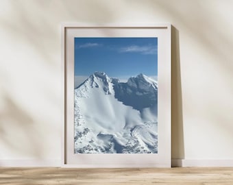 Framed Oregon Mountain Photography: Bend Oregon Wall Art (11x14)