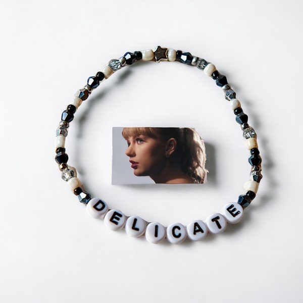 Delicate Taylor Swift Reputation Eras Tour Handmade Friendship Bracelet