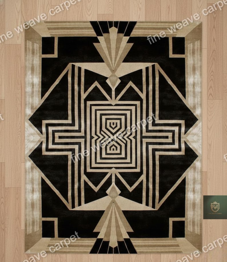 Handmade Tufted Soft Wool Rug.