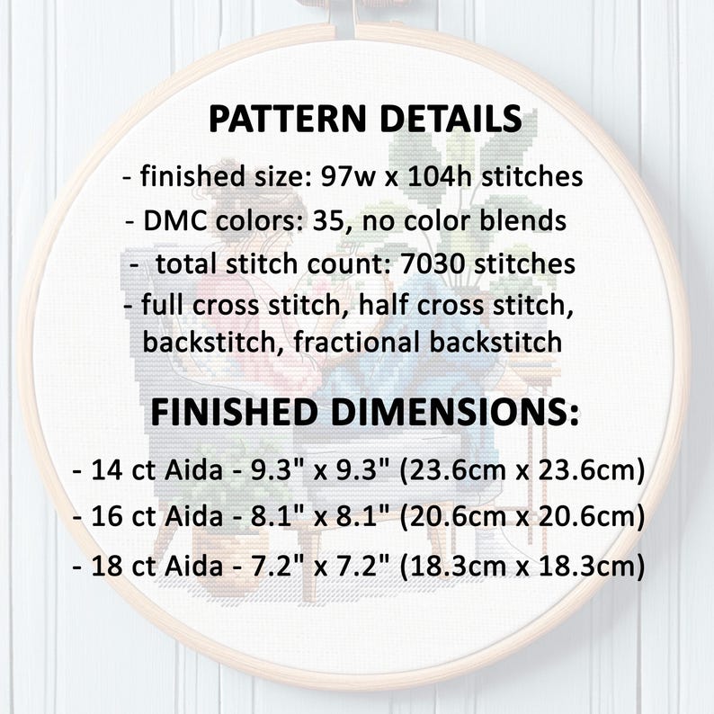 Mädchen-Stickmuster (PDF-Download) Bild 6