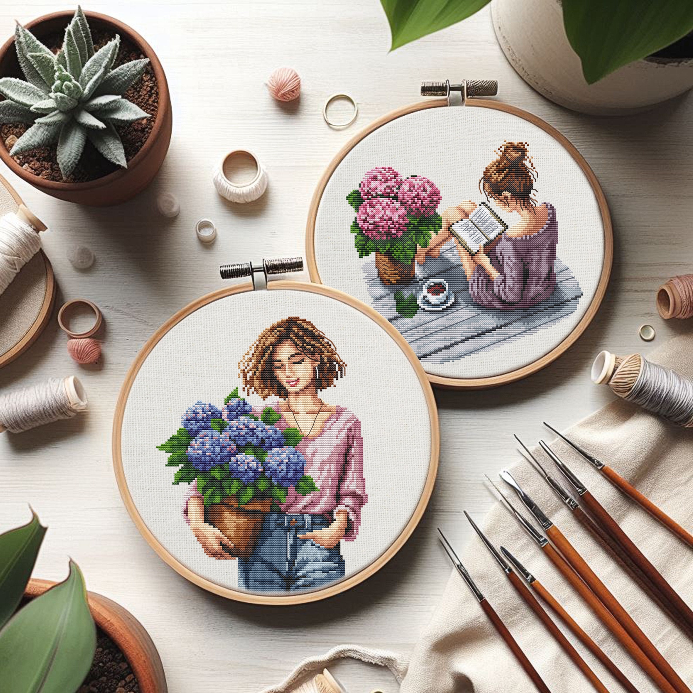 Website for cross-stitch designers, kits and embroidery