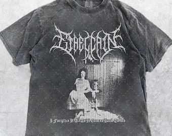 Comfort Colors® 1717 Vintage Ethel Cain Black Metal T-Shirt, Black Metal T-Shirt, Gift For Woman and Man Unisex