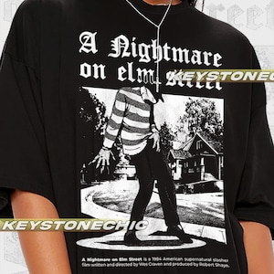 A Nightmare On Elm Street T-Shirt, A Nightmare On Elm Street T-Shirt, Movie T-Shirt, Gift For Women and Man Unisex T-Shirt
