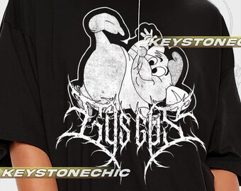 Gus Gus Disney Black Metal T-shirt, Gus Gus Disney Black Metal T-shirt, Film T-shirt, cadeau voor vrouwen en mannen T-shirt uniseks
