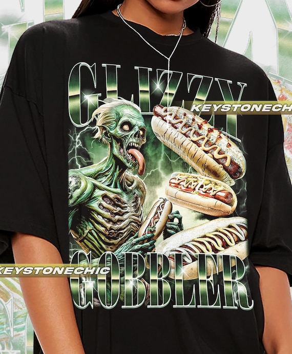 Glizzy Gobbler Meme T-shirt, Funny Goblin T-shirt, Meme Goblin T