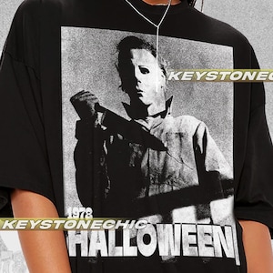 1978 Halloween Michael Myers T-Shirt, 1978 Halloween Michael Myers T-Shirt, Film T-Shirt, Geschenk für Frauen und Männer Unisex T-Shirt