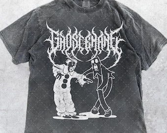 Camiseta de metal negro Ghostemane vintage Comfort Colors® 1717, ideal para fans de Ghostemane, ideal para mujer y hombre.