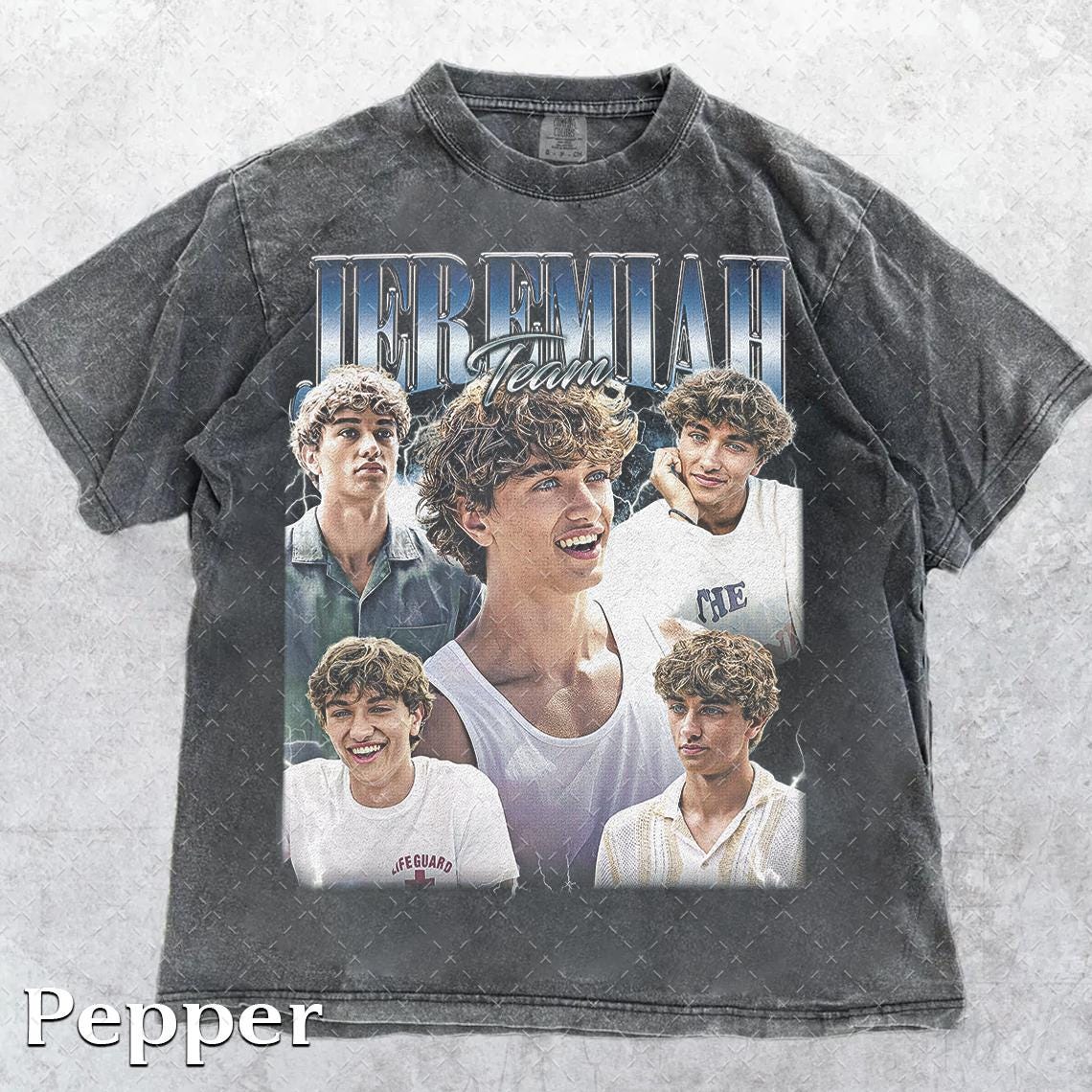 Team Jeremiah Fisher Unisex Garment-dyed T-shirt, Casual Tee