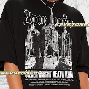 Maglietta Anor Londo Dark Souls, Maglietta Anor Londo Dark Souls, Maglietta del film, Regalo per donna e uomo, Maglietta unisex