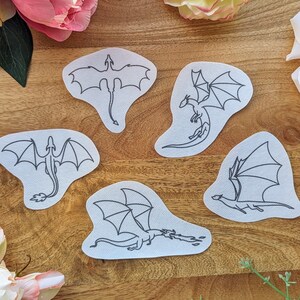 Dragons & Wyverns 2 - Embroidery Stick and Stitch Pack