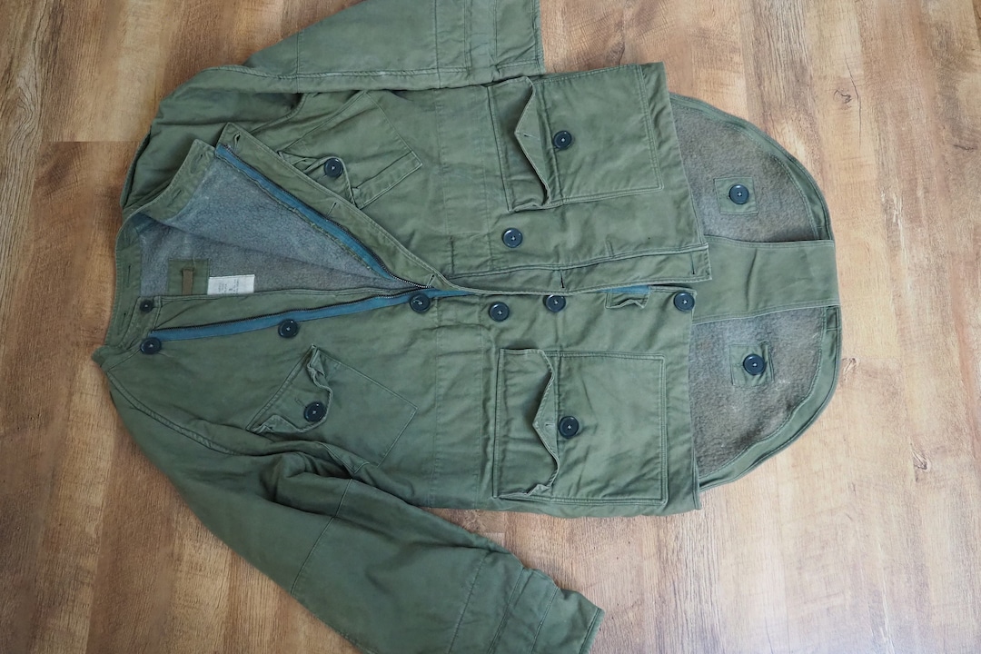 ジャケット・アウター british army middle parka size 1 Original 1954 Dated British Army Middle Parka - Size 6