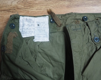 Vintage 60s 70s Army Pants US Military Cargo Field Trouser M Vintage 60s 70s Army Pants US Military Cargo Field Trouser M