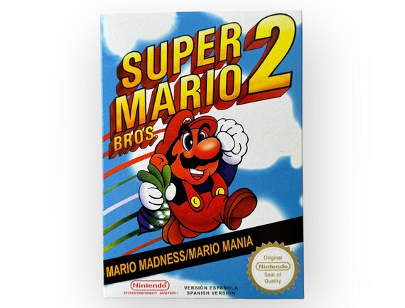 NES  SUPER MARIO BROTHERS 2 アメリカファミコン Super Mario Bros. 2- (Nintendo Entertainment System) “NES