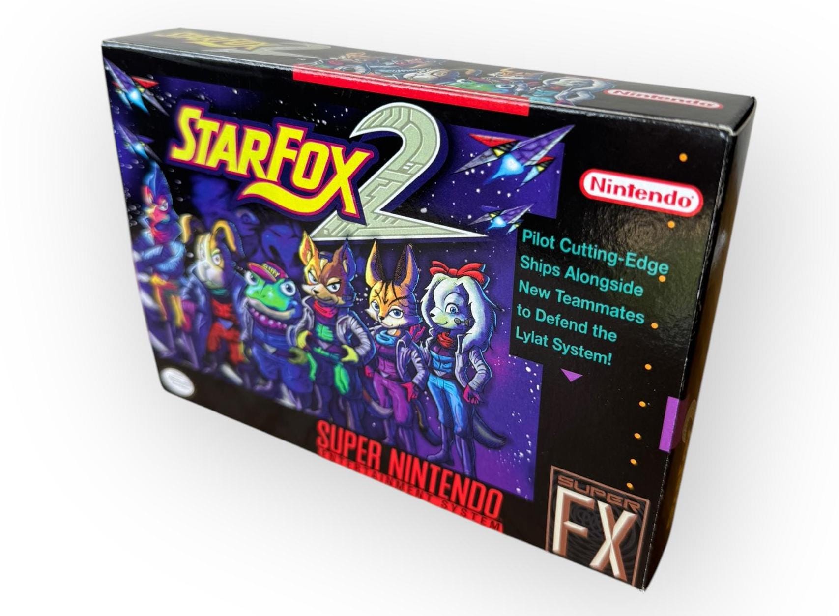 Starfox 2 Box - Nintendo SNES Supernintendo - Etsy