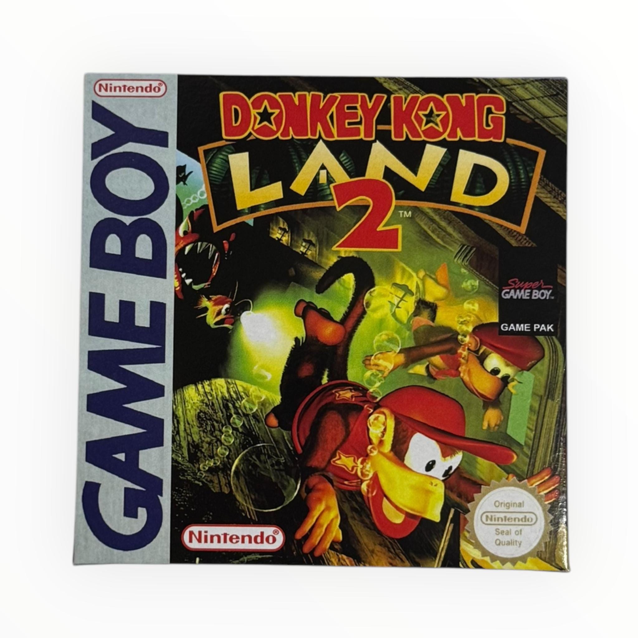 Notice / Manuel Du Jeu Donkey Kong Land III Pour Game Boy - Référence DMG-AD3P-NFAH - Très Bon état