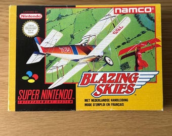 Blazing Skies Box - Super Nintendo SNES