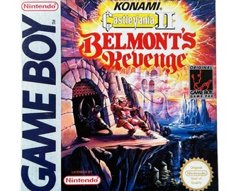 海外版　Castlevania II Belmont's Revenge Castlevania II Belmont's Revenge for Nintendo Gameboy - Etsy Canada