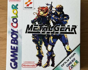 Metal Gear Solid Box - GameBoy Color GBC