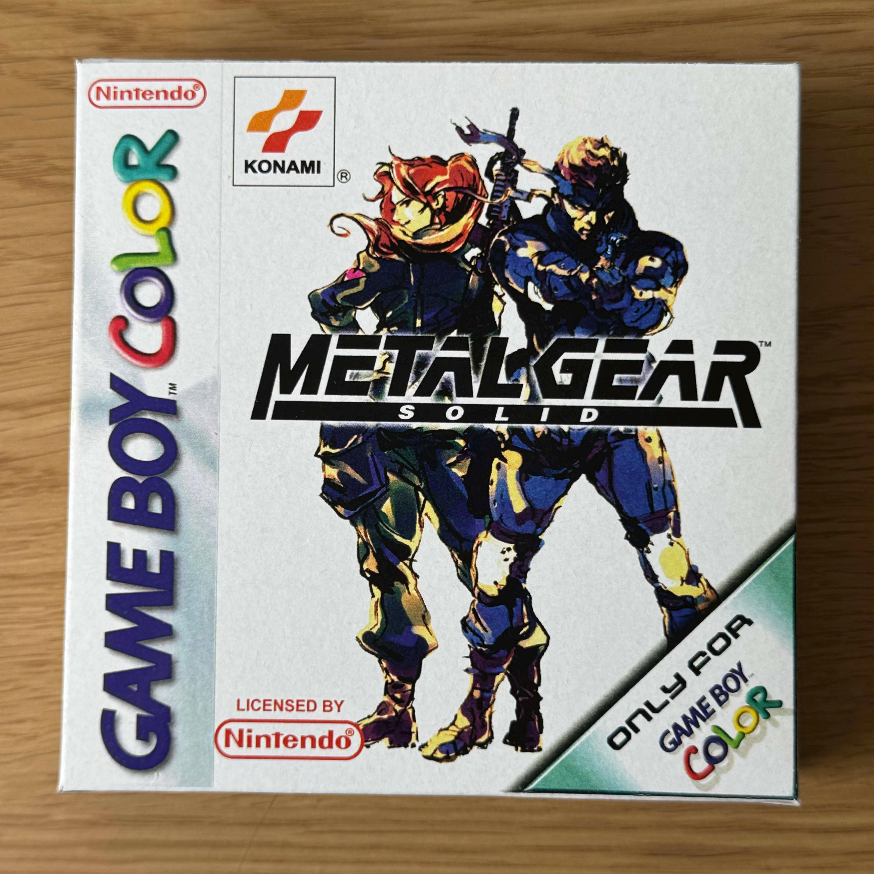 Solid Snake Mgs Gbc Metal Gear Gbc