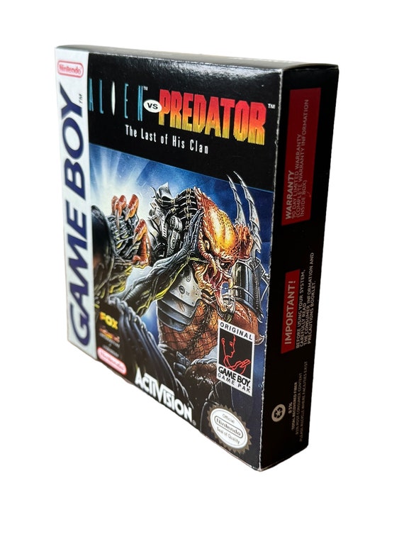 ゲームボーイ エイリアンvsプレデター Alien Vs Predator Nintendo