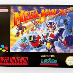 Mega Man X3 Box - Nintendo SNES SuperNintendo