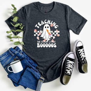 Halloween Teacher Sweatshirt Fall Teacher Shirts Pumpkin Teacher Tee Cute Teacher Shirts I Teach The Cutest Pumpkins In The Patch Shirt Tee