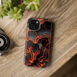 Volcanic Magma MagSafe Case - For iPhone 16, 15, 14, 13 Pro and Pro Max