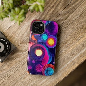 Cosmic Abstract MagSafe iPhone Case - For iPhone 16, 15, 14, 13 Pro and Pro Max