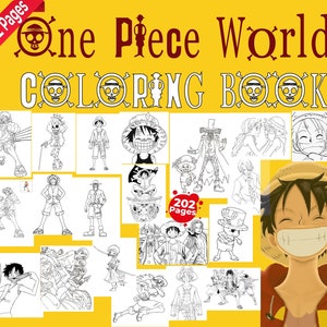 One piece coloring book -  France