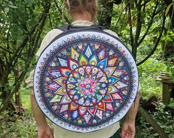 Mandala di sacchi a tamburo