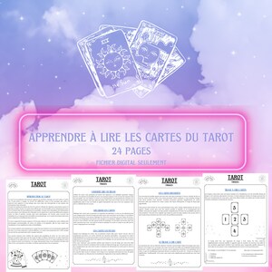 Pages de grimoire cartes du Tarot