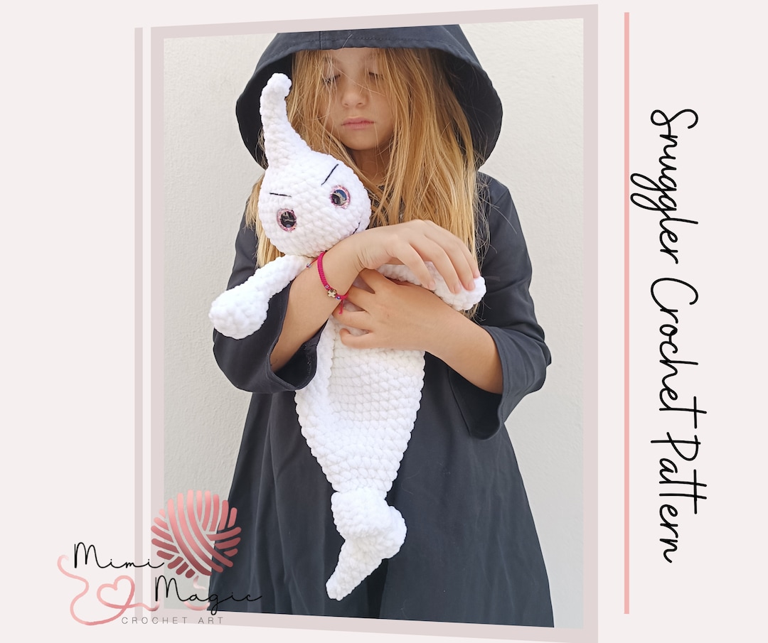 Halloween Ghost Crochet Pattern: Easy Snuggler DIY (PDF Pattern) - Etsy