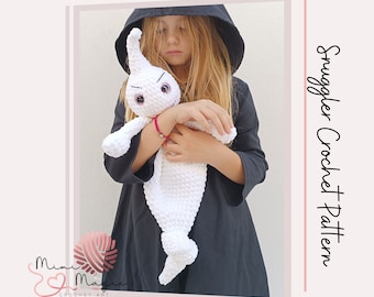 Halloween Ghost Crochet Pattern: Easy Snuggler DIY (PDF Pattern)