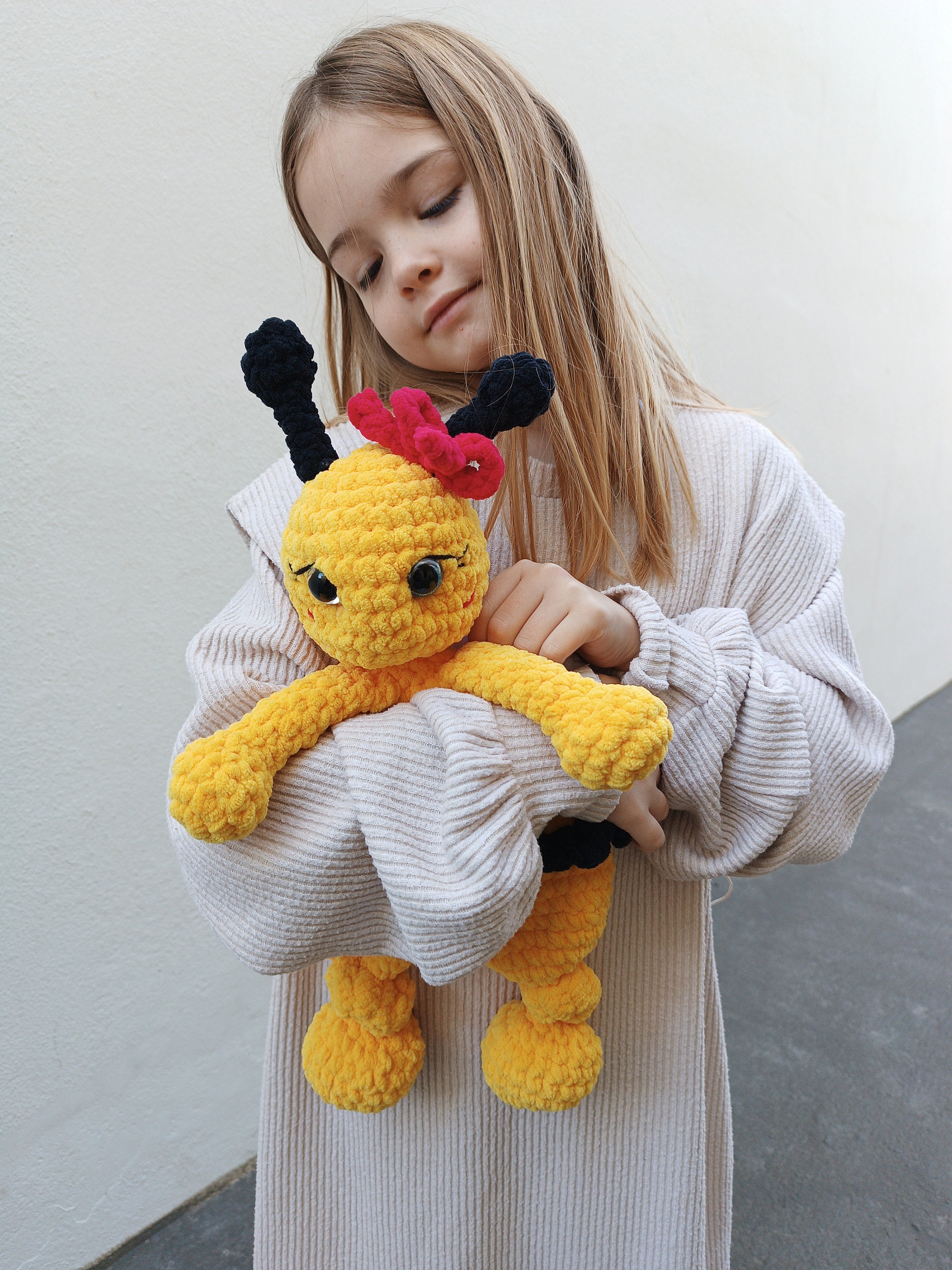 Crochet Bee Snuggler Pattern: Amigurumi Plush Toy (PDF Pattern) - Etsy