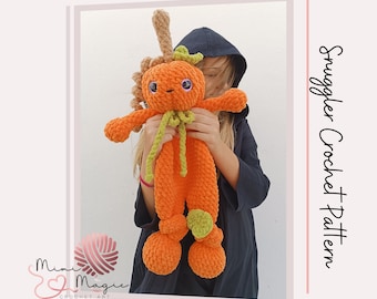 Halloween Pumpkin Amigurumi Plush Toy Crochet Pattern (PDF Pattern)