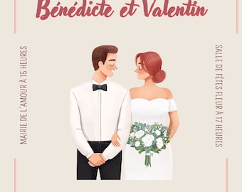 Boho Wedding Invitation