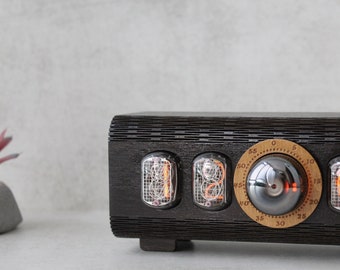 Vintage Nixie Tube Clock IN 12 Dekatron Og 4 Made in Ukraine