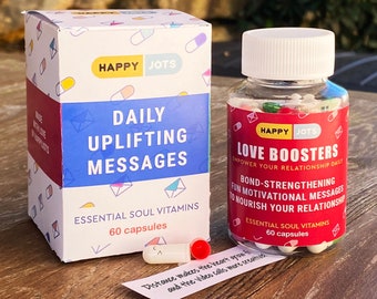 Relaties op lange afstand Geschenken Liefdesboodschappen in een fles Cadeau voor vriend of vriendin Liefdescapsules Letters in een pot Valentijnsdag