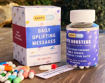 Schriftpot - 60 dagelijkse bijbelverzen, Moederdagcadeau, cadeau voor moeder, uniek cadeau voor christelijke vrouw, pot bijbelvers, cadeau-idee kerk