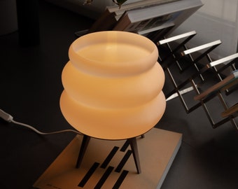 3D-geprinte lamp / yume / ontworpen en geproduceerd in Zürich