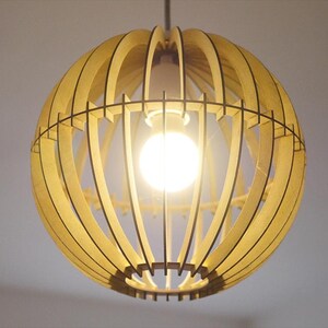 Fichiers de découpe laser - Plafonnier Boule