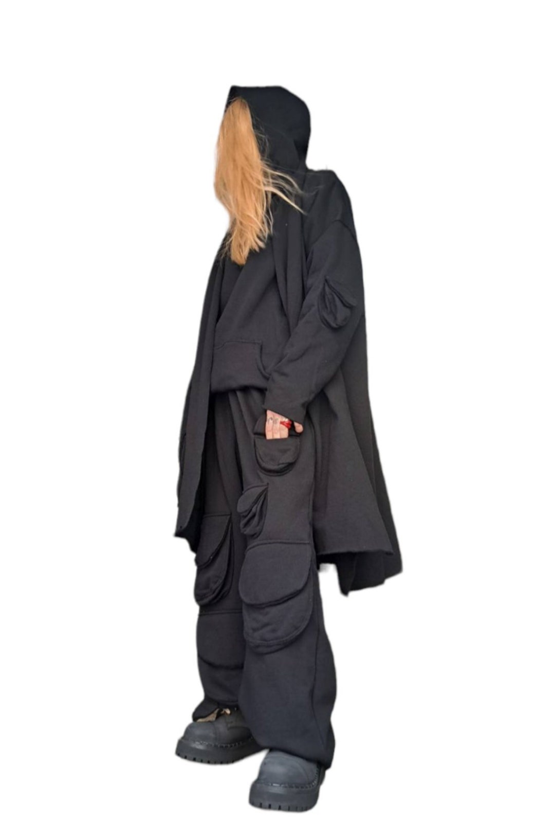 【et.UNiVER】separated pants combination LM x OB Split Leg Jeans - Denim – Olderbrother