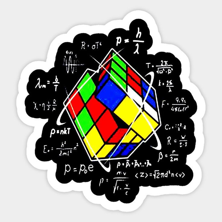 Rubic Cube Sticker Pack - Etsy