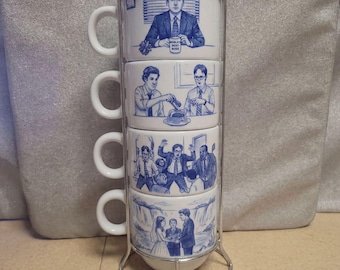 Office coffee cups 4 Pcs