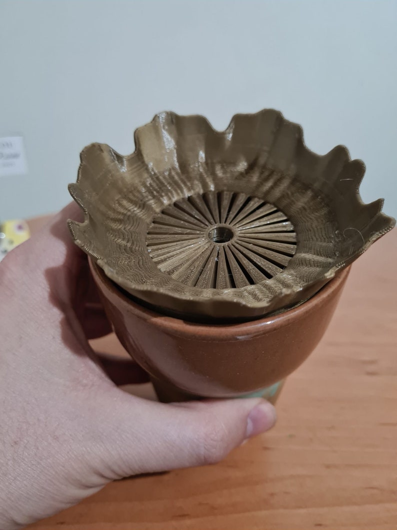 Dune Sandworm Mug, Dune 2 Sandworm Popcorn Bucket, Ceramic Dune Mug image 6