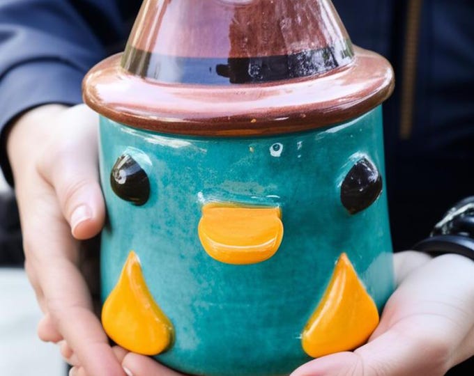 Perry the Platypus Handmade Ceramic Mug