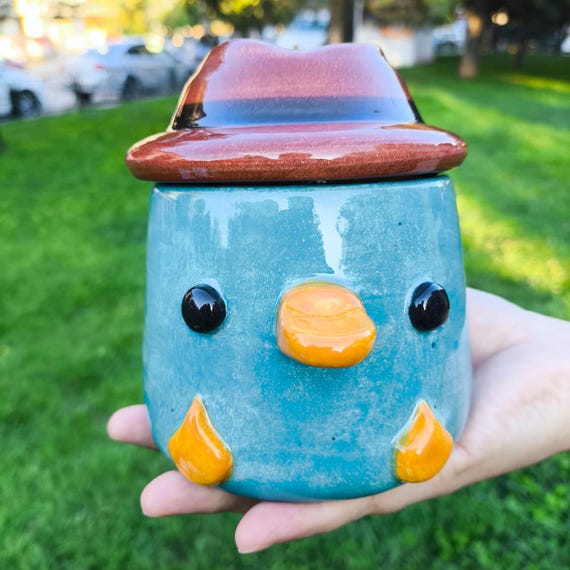 Perry the Platypus Handmade Ceramic Mug With Handle - Etsy