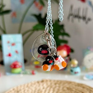 Pingu and Pinga Figure Strap Penguin Pingu Japan