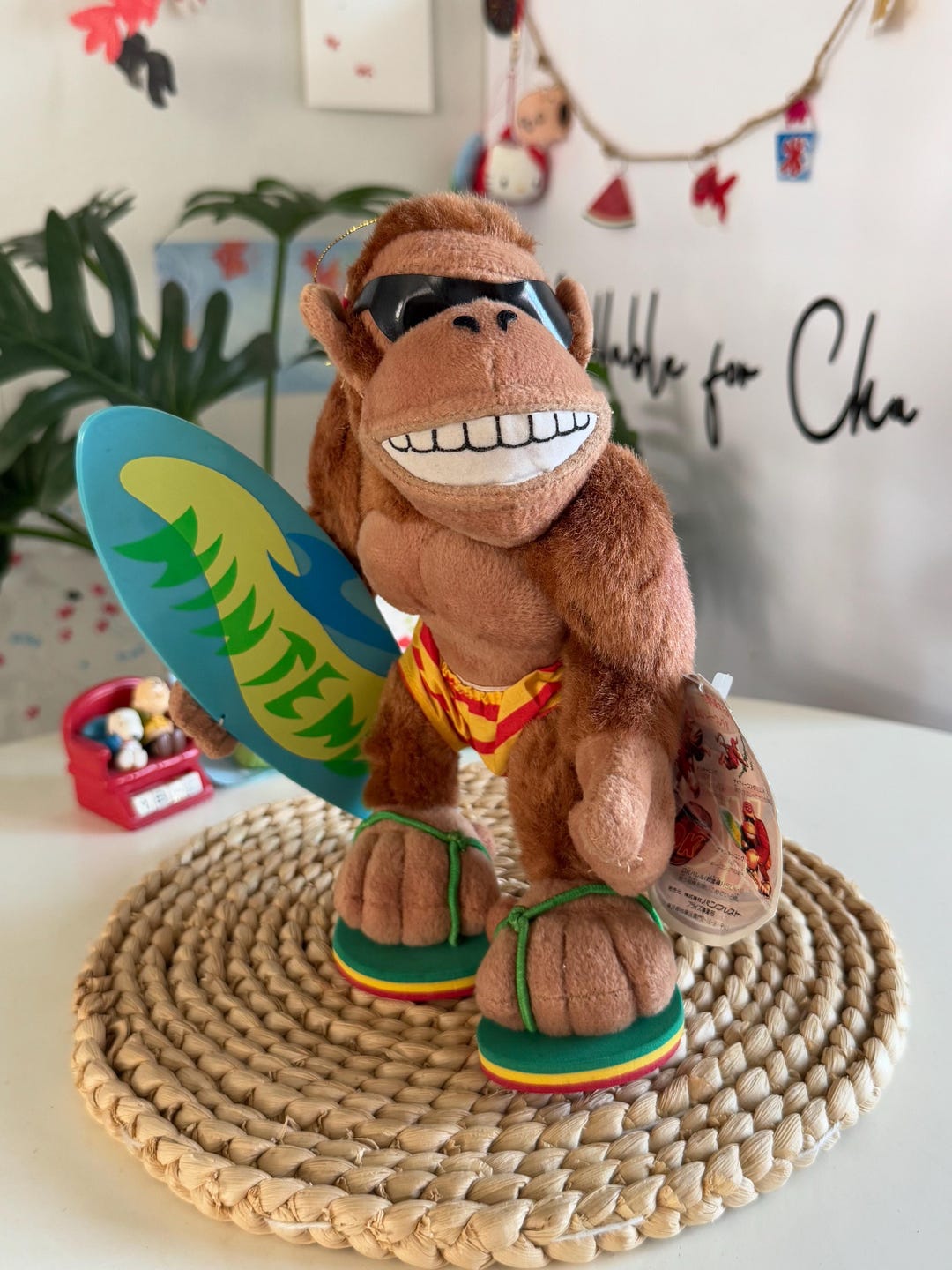 レア ドンキーコング ファンキーコング 1995 バンプレスト ぬいぐるみ